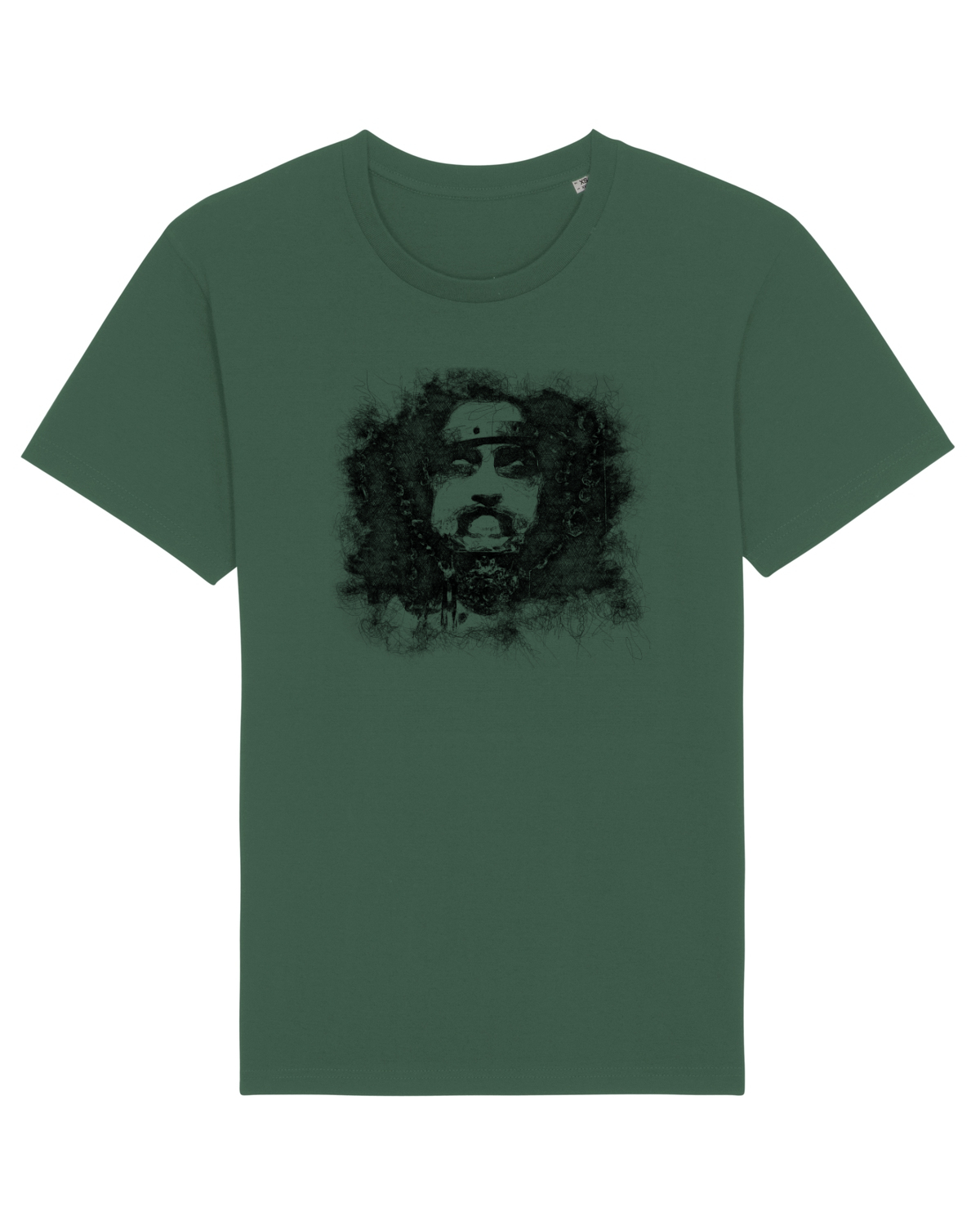 Tricou mânecă scurtă Unisex Rocker Bottle Green