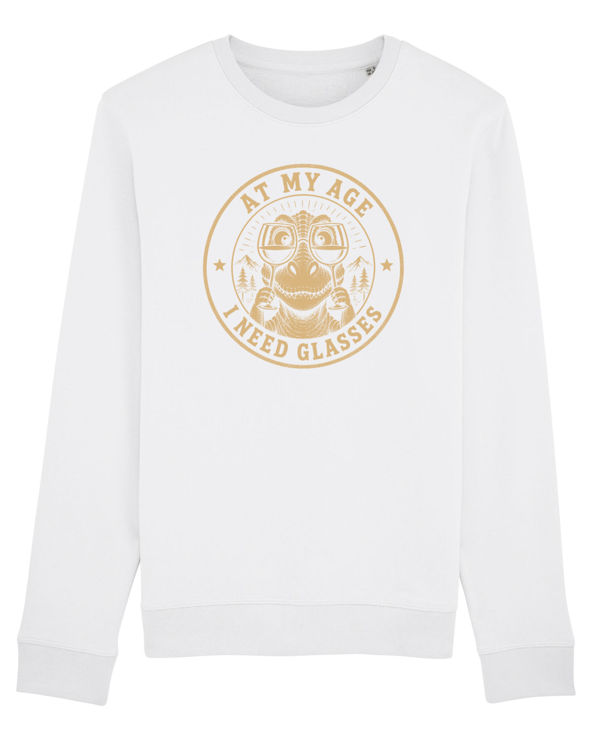 Bluză mânecă lungă Unisex Rise White