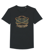Don’t Trust Atoms – They Make Up Everything Tricou mânecă scurtă guler larg Bărbat Skater