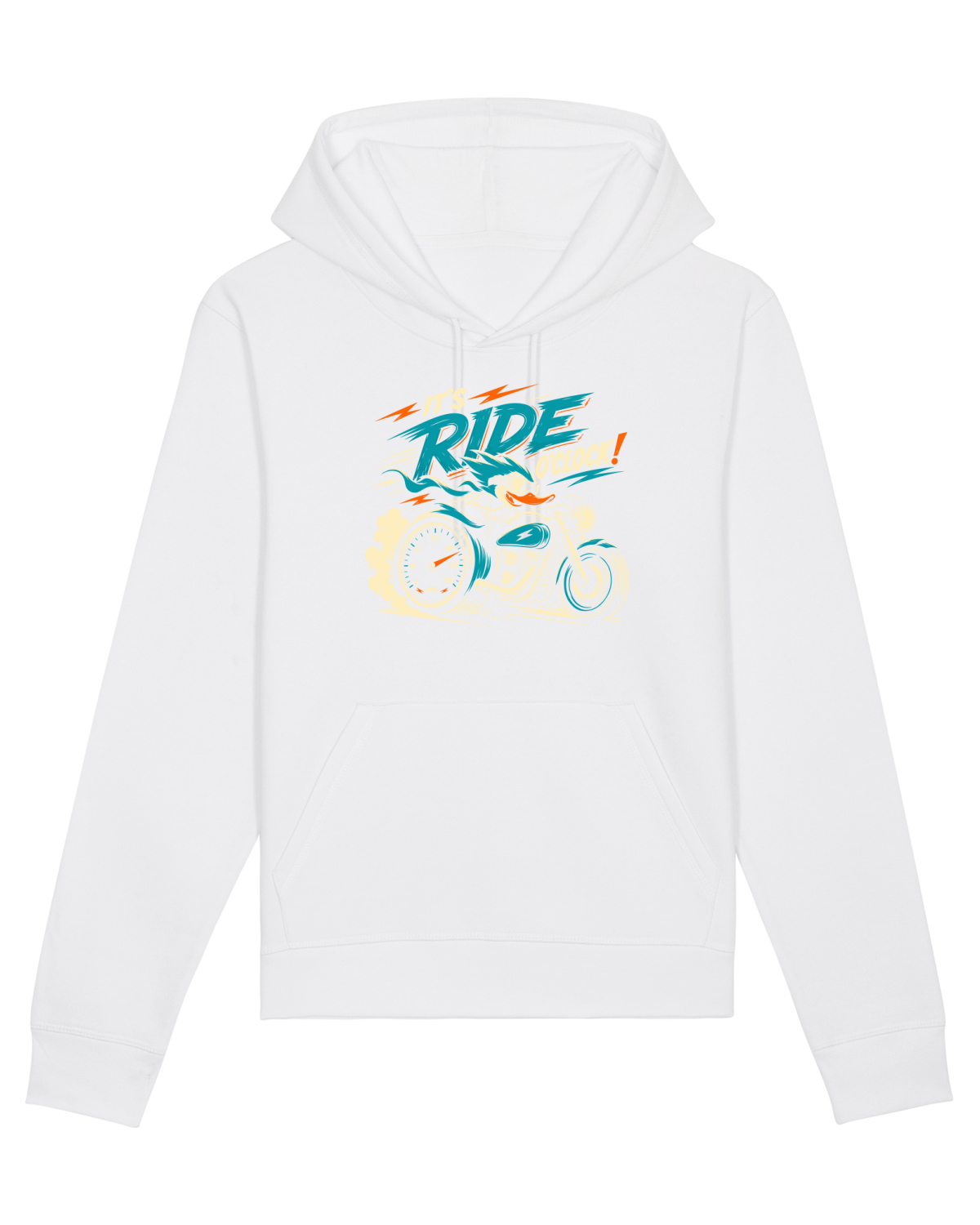 Hanorac Unisex Drummer White