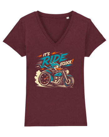 It’s Ride O’Clock Burgundy
