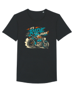 It’s Ride O’Clock Tricou mânecă scurtă guler larg Bărbat Skater