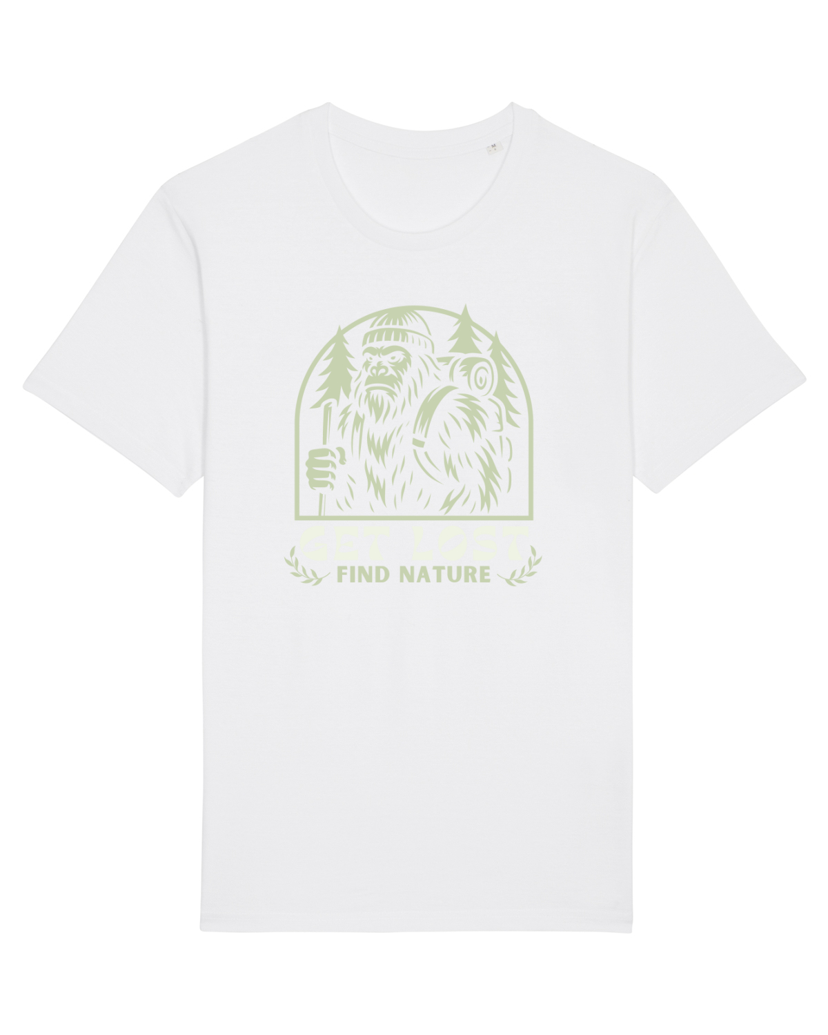Tricou mânecă scurtă Unisex Rocker White