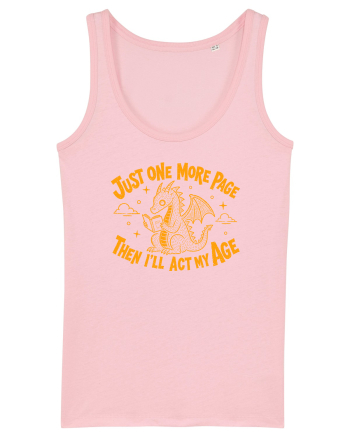 Just One More Page – Then I’ll Act My Age Cotton Pink