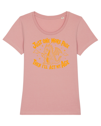 Just One More Page – Then I’ll Act My Age Canyon Pink