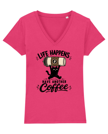 Life Happens – Have Another Coffee Raspberry