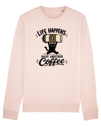 Life Happens – Have Another Coffee Candy Pink