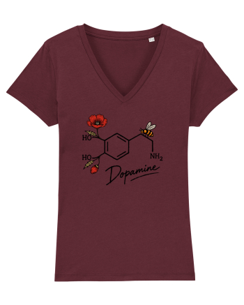 Dopamine – The Chemistry of Happiness Burgundy