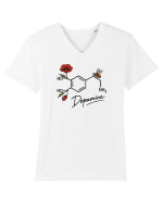 Dopamine – The Chemistry of Happiness Tricou mânecă scurtă guler V Bărbat Presenter