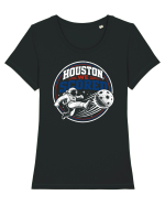 Houston, We Scored Tricou mânecă scurtă guler larg fitted Damă Expresser