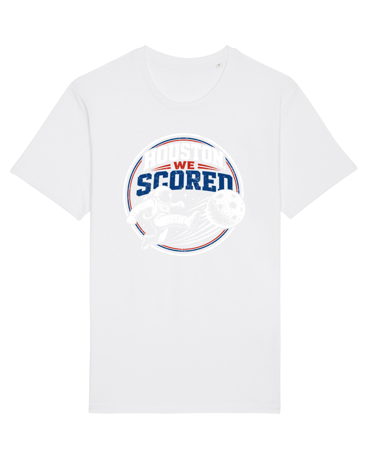 Tricou mânecă scurtă Unisex Rocker White