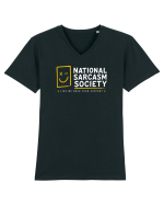 National Sarcasm Society – Like We Need Your Support Tricou mânecă scurtă guler V Bărbat Presenter