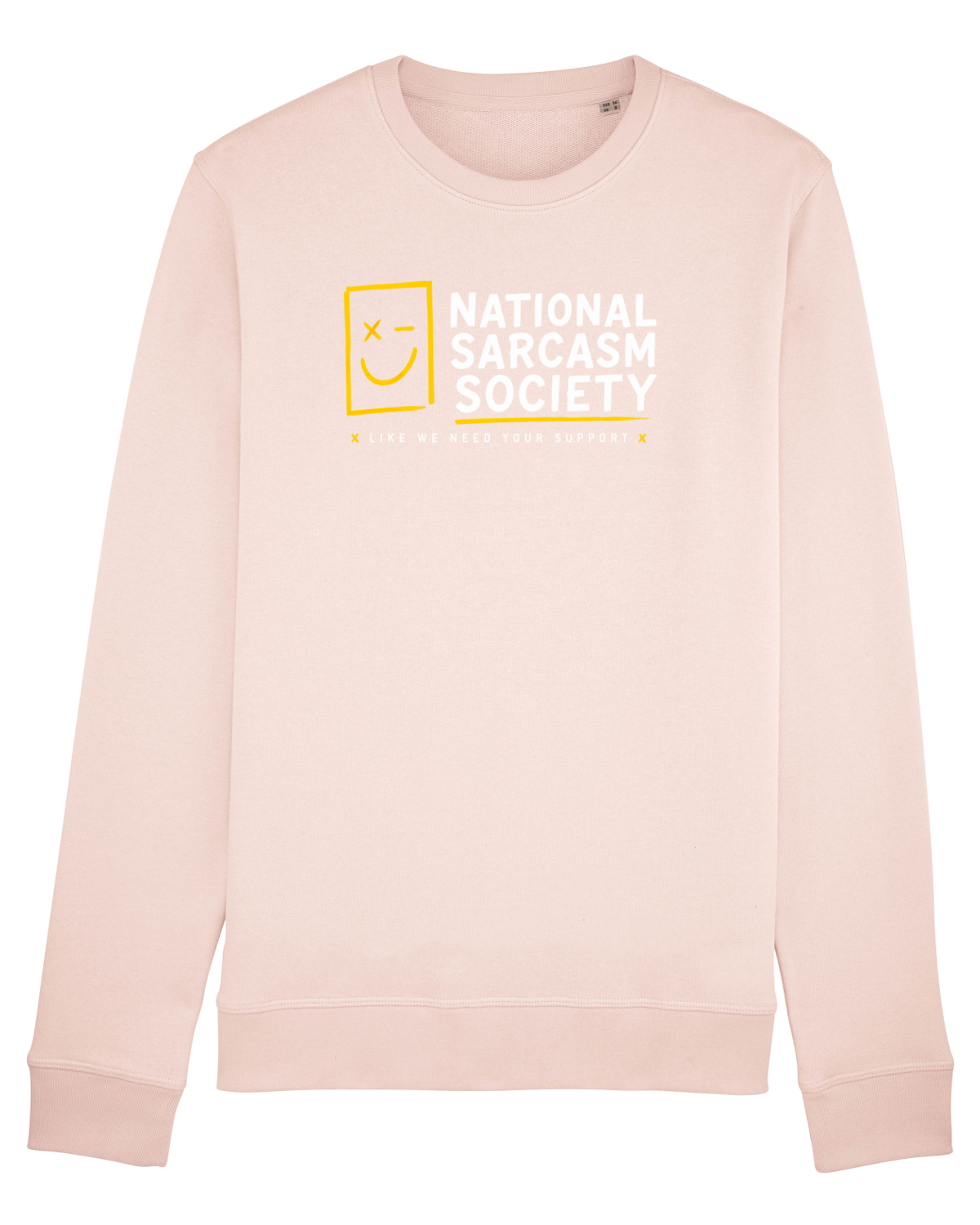 Bluză mânecă lungă Unisex Rise Candy Pink