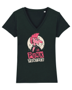 Punk Panther – Too Punk to Care Tricou mânecă scurtă guler V Damă Evoker