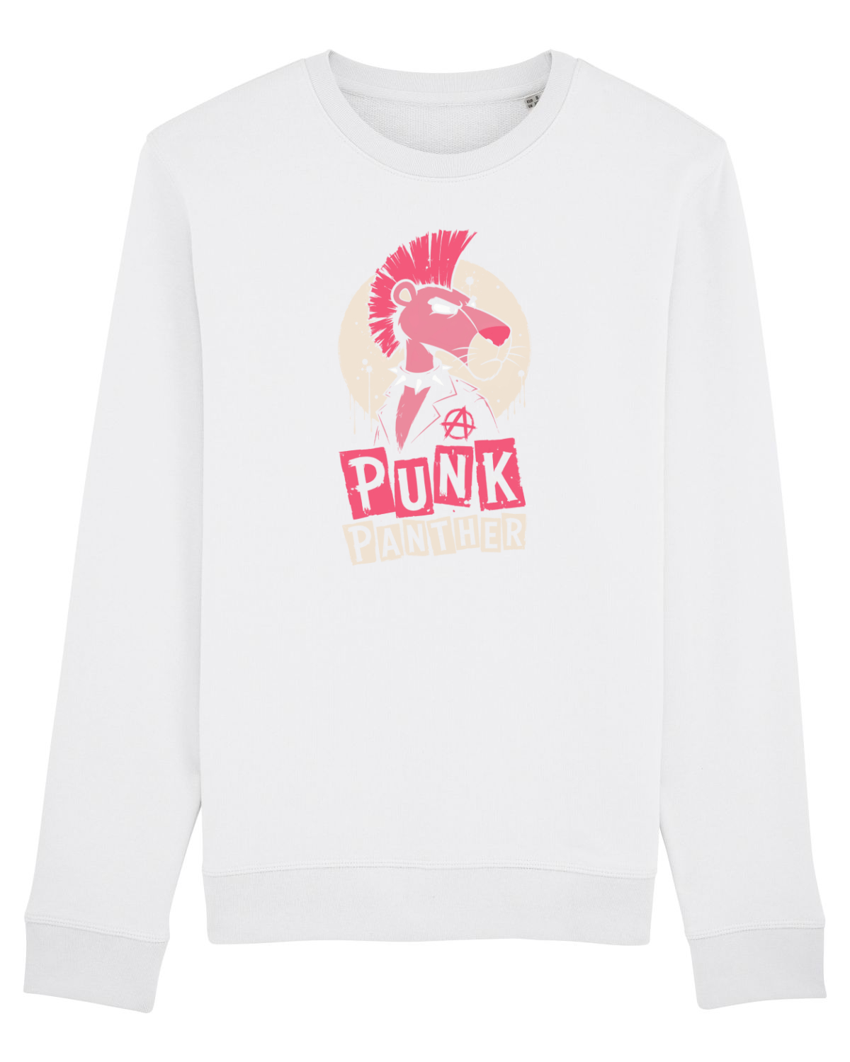 Bluză mânecă lungă Unisex Rise White