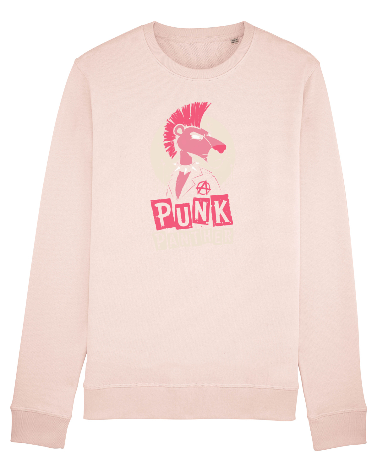 Bluză mânecă lungă Unisex Rise Candy Pink