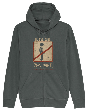 No Pee Zone | Make It Snip or Keep It Dry Anthracite