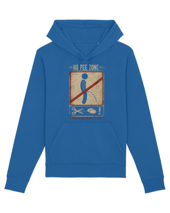 No Pee Zone | Make It Snip or Keep It Dry Royal Blue