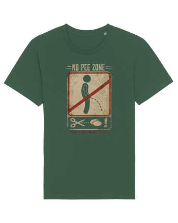 No Pee Zone | Make It Snip or Keep It Dry Bottle Green