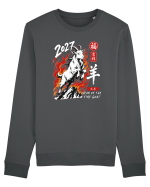 2027 Year of the Fire Goat Chinese Zodiac Lunar New Year Bluză mânecă lungă Unisex Rise