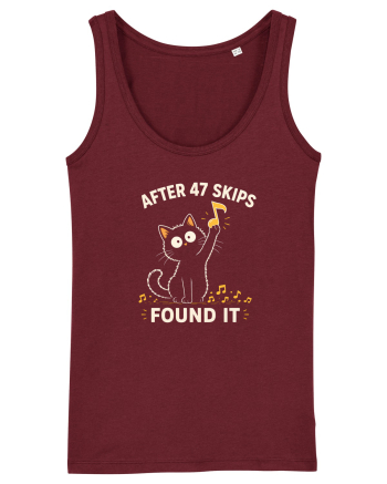 After 47 Skips – Found It Burgundy