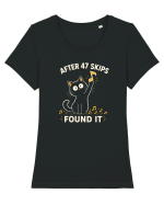 After 47 Skips – Found It Tricou mânecă scurtă guler larg fitted Damă Expresser
