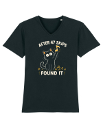 After 47 Skips – Found It Tricou mânecă scurtă guler V Bărbat Presenter