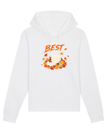 Living My Best Life – Fall Leaves White