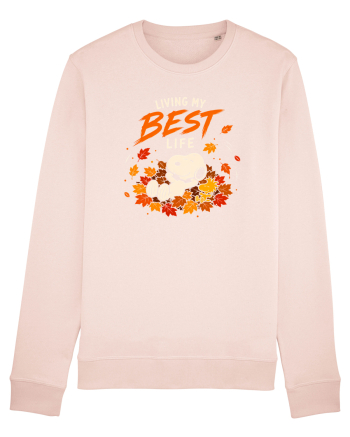 Living My Best Life – Fall Leaves Candy Pink