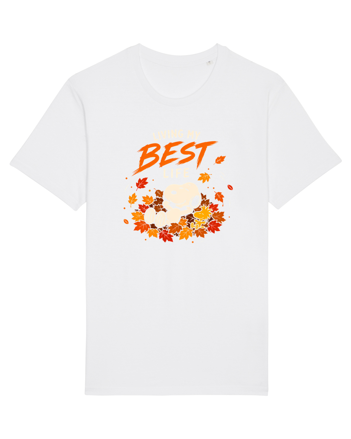 Tricou mânecă scurtă Unisex Rocker White