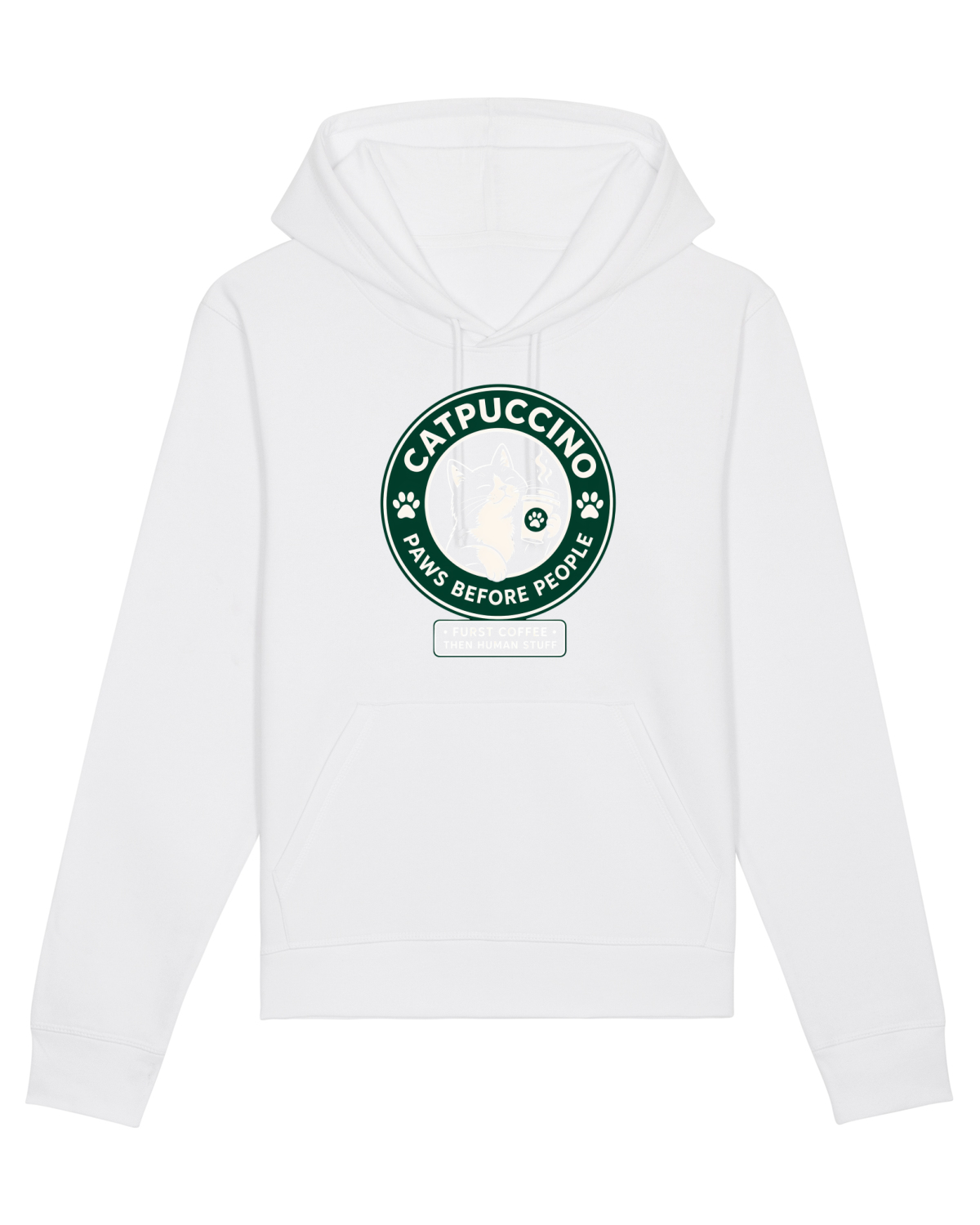 Hanorac Unisex Drummer White