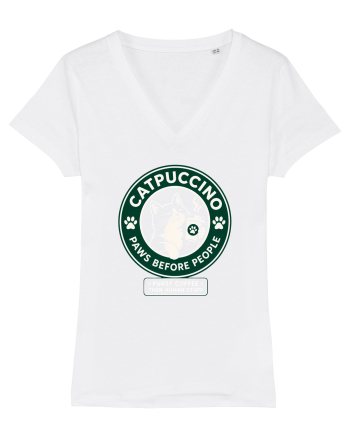 Catpuccino – Paws Before People White