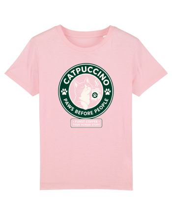 Catpuccino – Paws Before People Cotton Pink