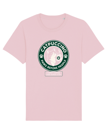 Catpuccino – Paws Before People Cotton Pink