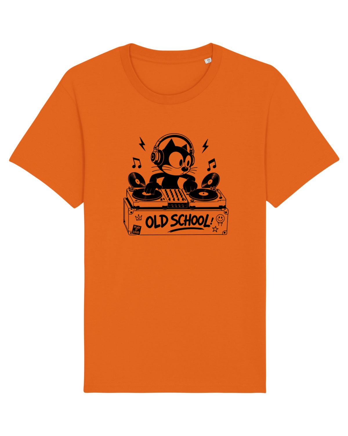 Tricou mânecă scurtă Unisex Rocker Bright Orange