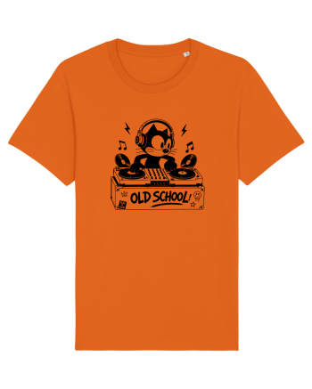 Old School Cat DJ – Play It Loud Bright Orange