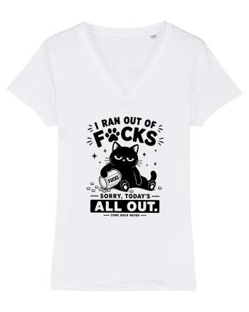 I Ran Out of Fucks – Sorry Today’s All Out White