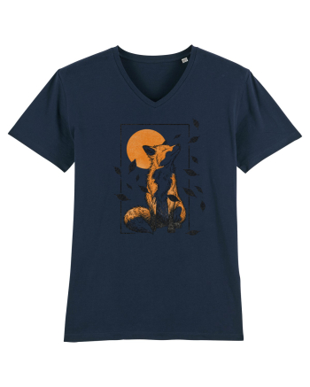 Fox in the Falling Leaves French Navy