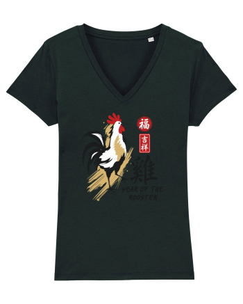 Year of the Rooster Chinese Zodiac Rooster Lunar New Year Black