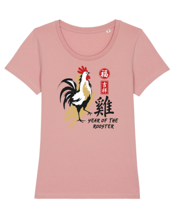 Year of the Rooster Chinese Zodiac Rooster Lunar New Year Canyon Pink