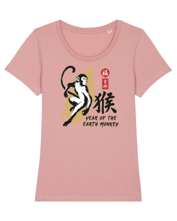 Year of the Monkey Chinese Zodiac Earth Monkey Lunar New Canyon Pink