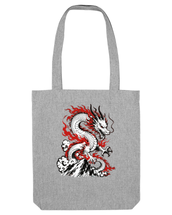 Dragon Chinese Zodiac Dragon Lunar New Year Traditional Heather Grey