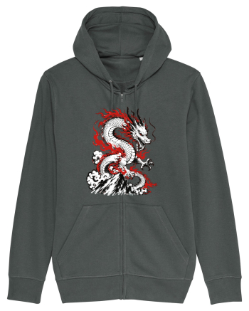 Dragon Chinese Zodiac Dragon Lunar New Year Traditional Anthracite