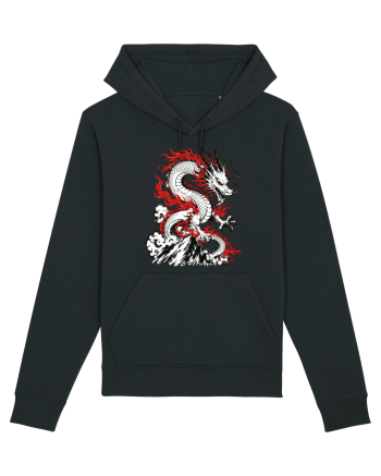 Dragon Chinese Zodiac Dragon Lunar New Year Traditional Black