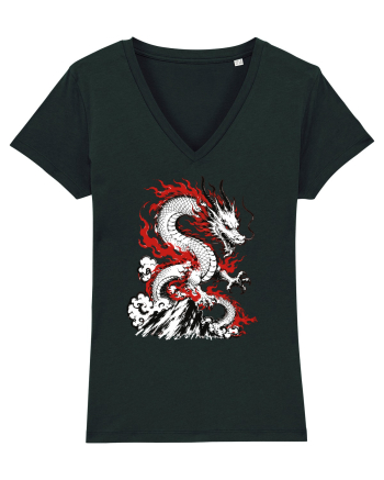 Dragon Chinese Zodiac Dragon Lunar New Year Traditional Black