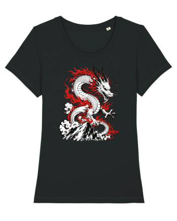 Dragon Chinese Zodiac Dragon Lunar New Year Traditional Black
