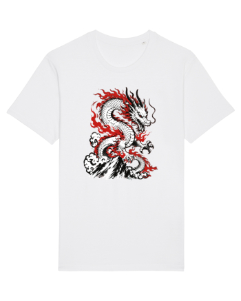 Dragon Chinese Zodiac Dragon Lunar New Year Traditional White