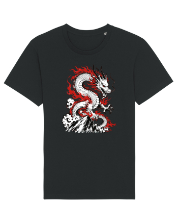 Dragon Chinese Zodiac Dragon Lunar New Year Traditional Black