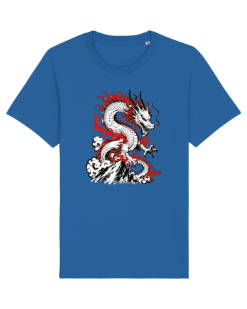 Dragon Chinese Zodiac Dragon Lunar New Year Traditional Royal Blue
