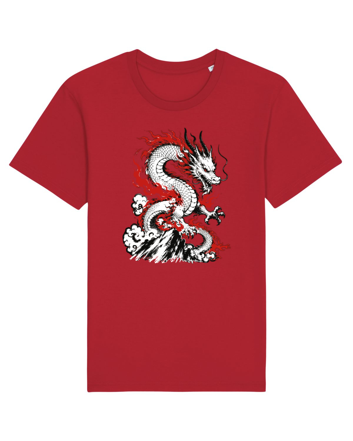 Tricou mânecă scurtă Unisex Rocker Red